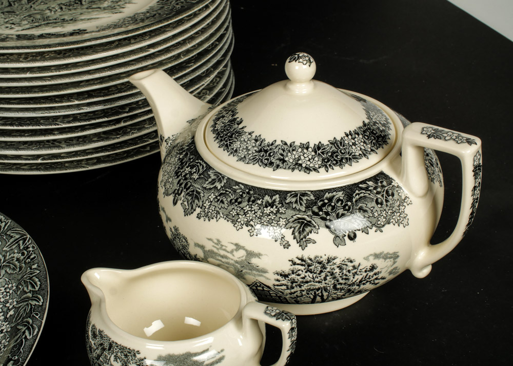 Romantic England Wedgwood Queen's Ware China Collection