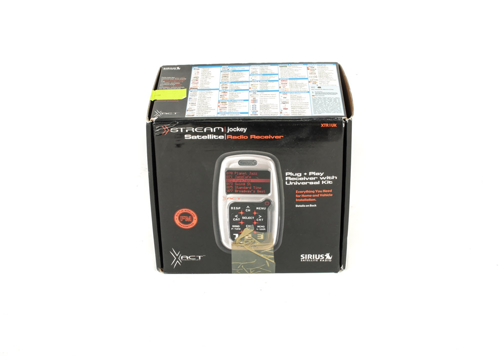 Sirius Stream Jockey Satellite Radio Receiver