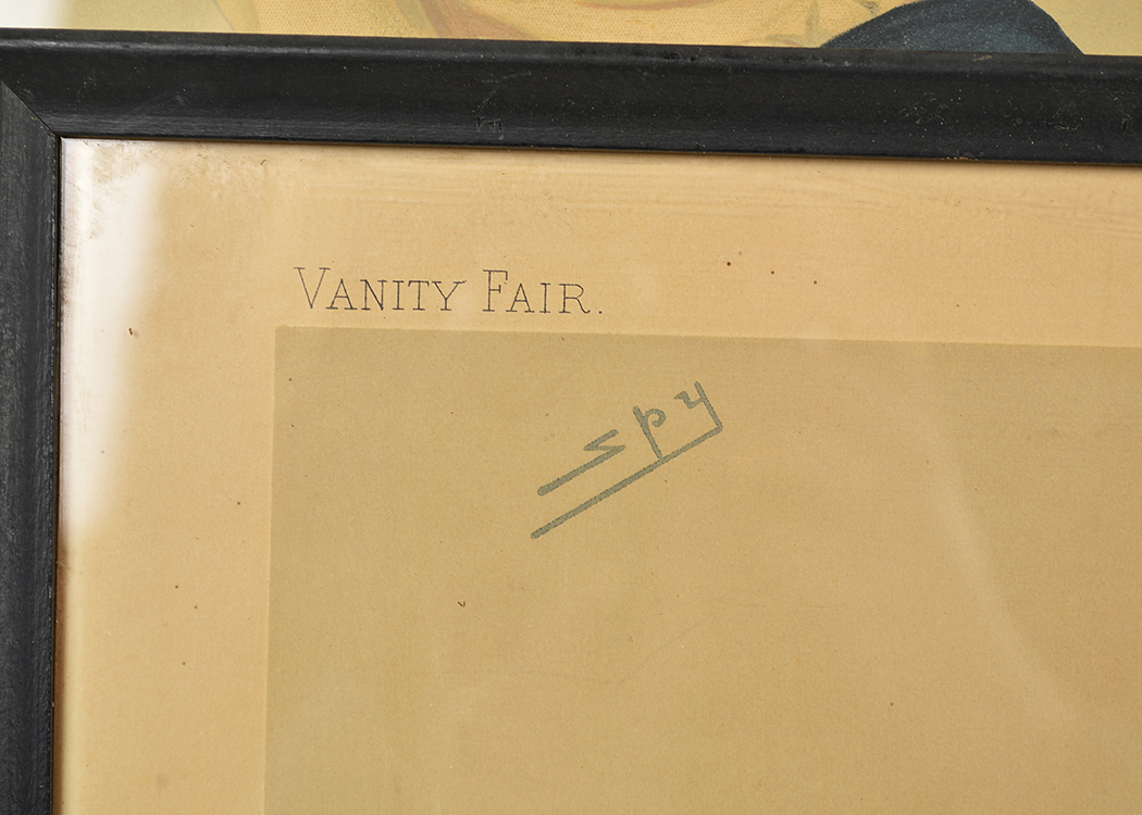 Vanity Fair Sports Themed Framed Lithographs