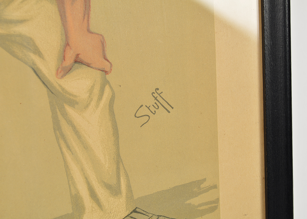 Vanity Fair Sports Themed Framed Lithographs