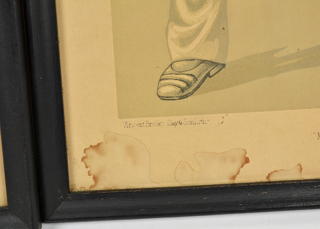 Vanity Fair Sports Themed Framed Lithographs