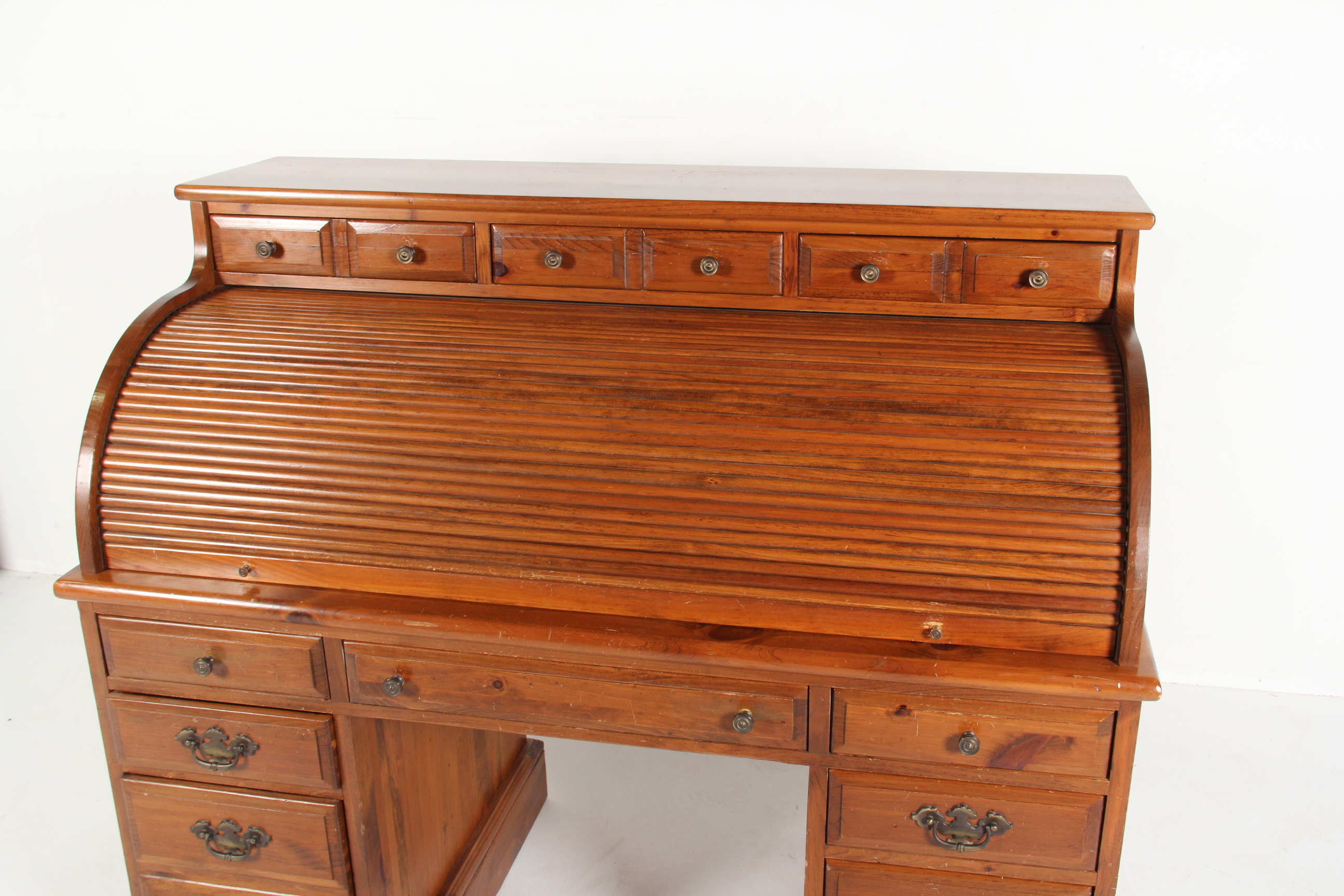 Vintage Drake & Smith Co. Roll Top Desk