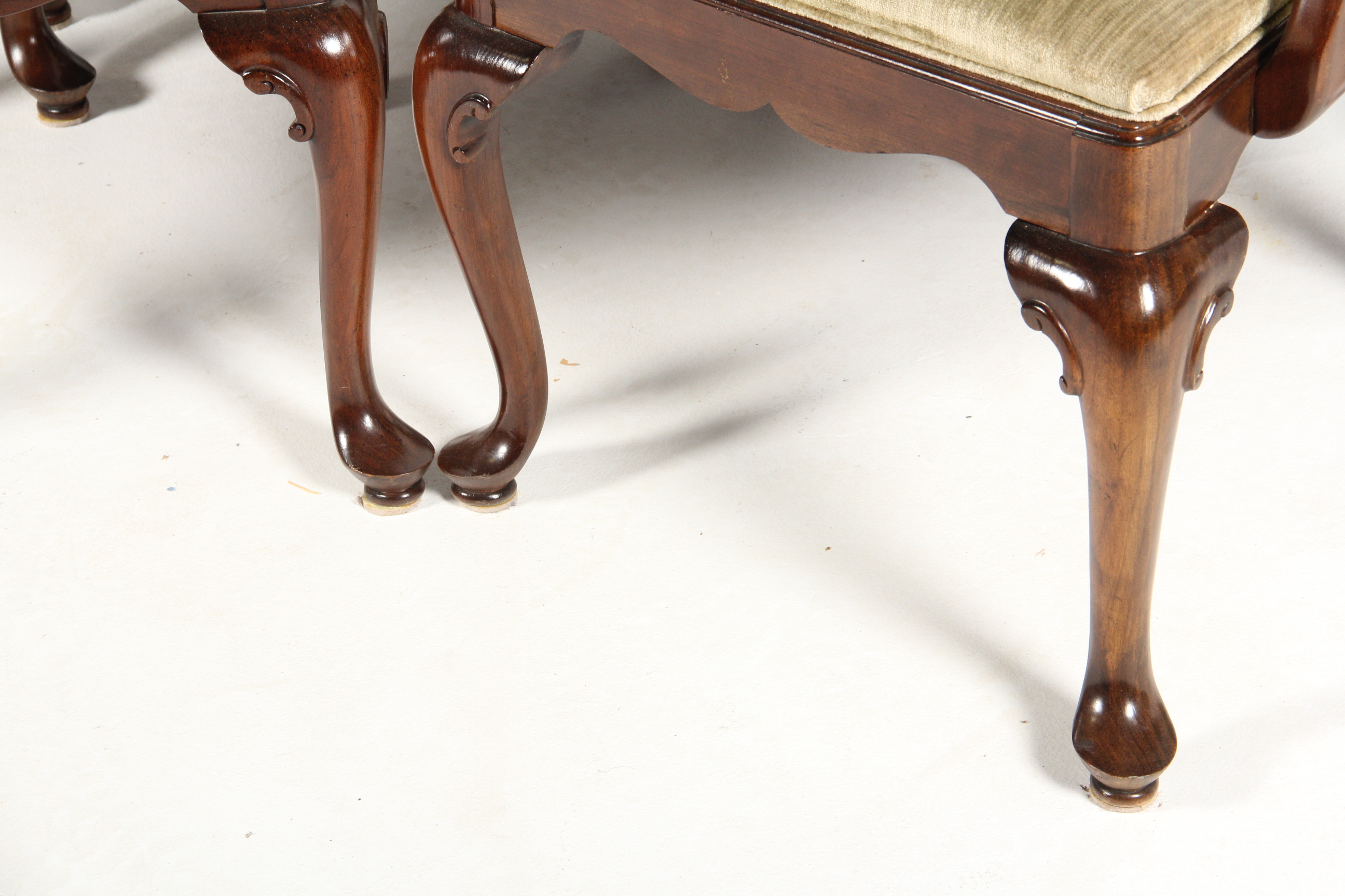 Six Vintage Ethan Allen Cane Back Chairs