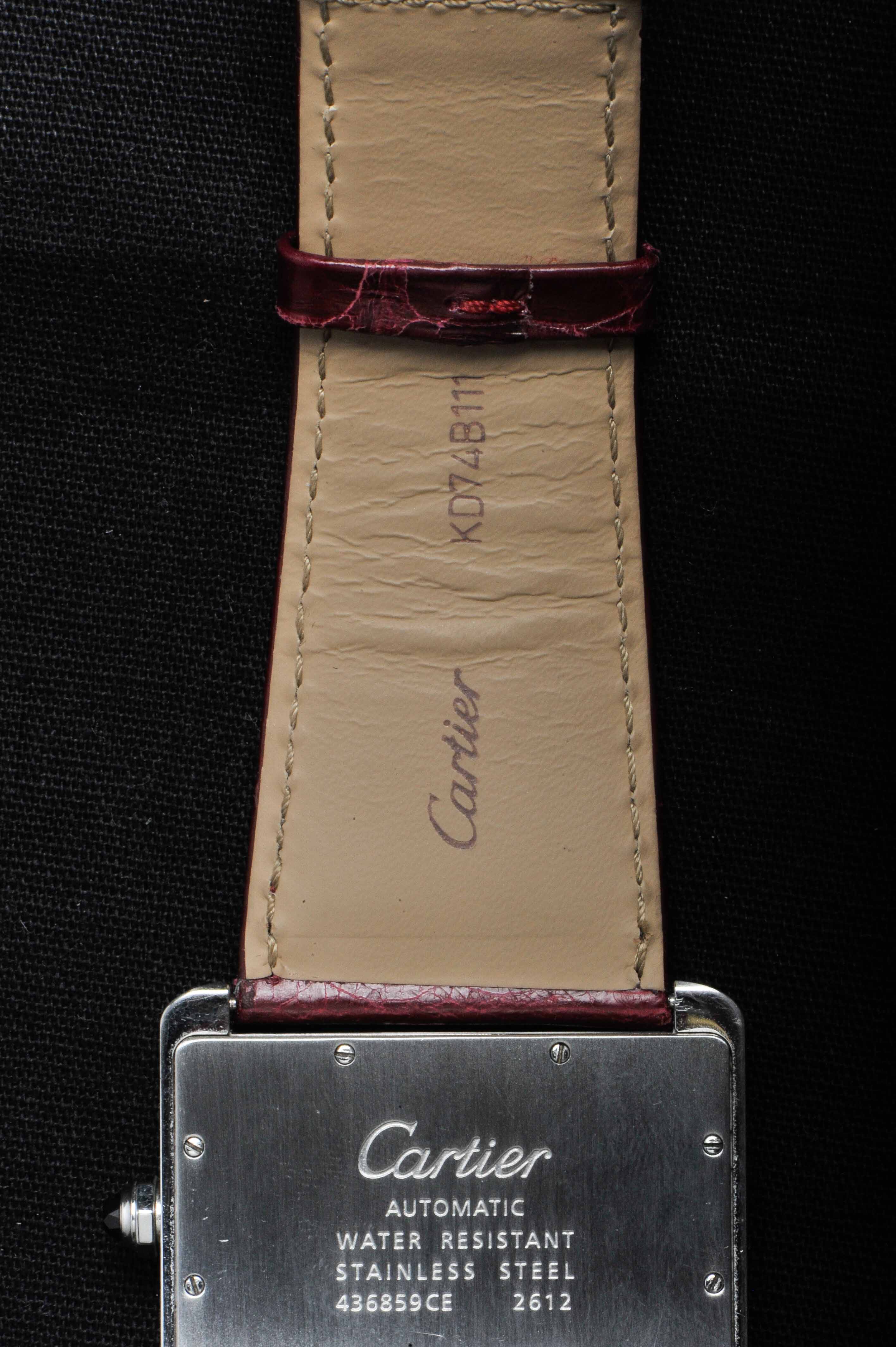 Cartier Tank Divan Men's Watch