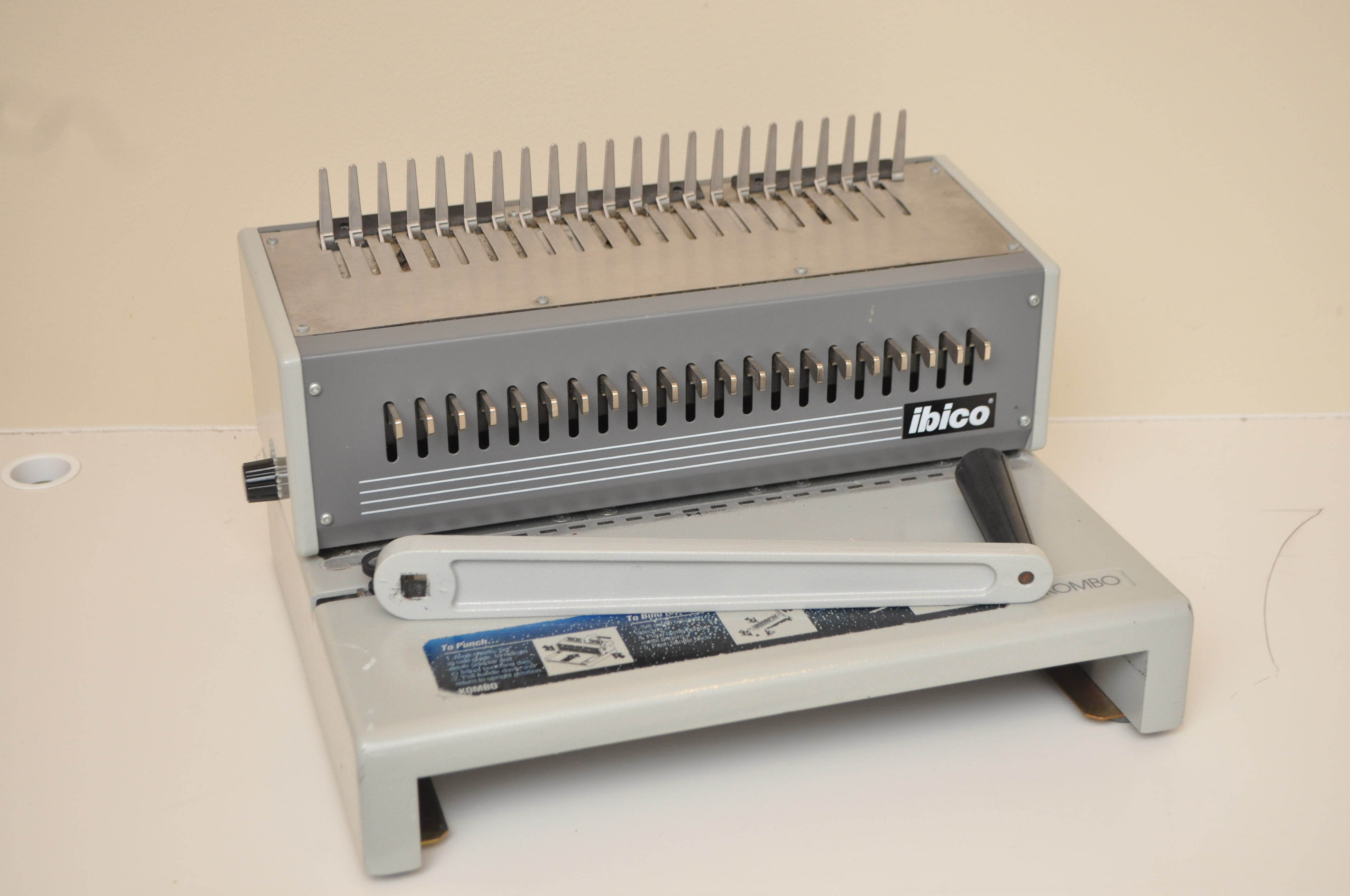 Ibico Kombo Manual Punch and Binding Machine