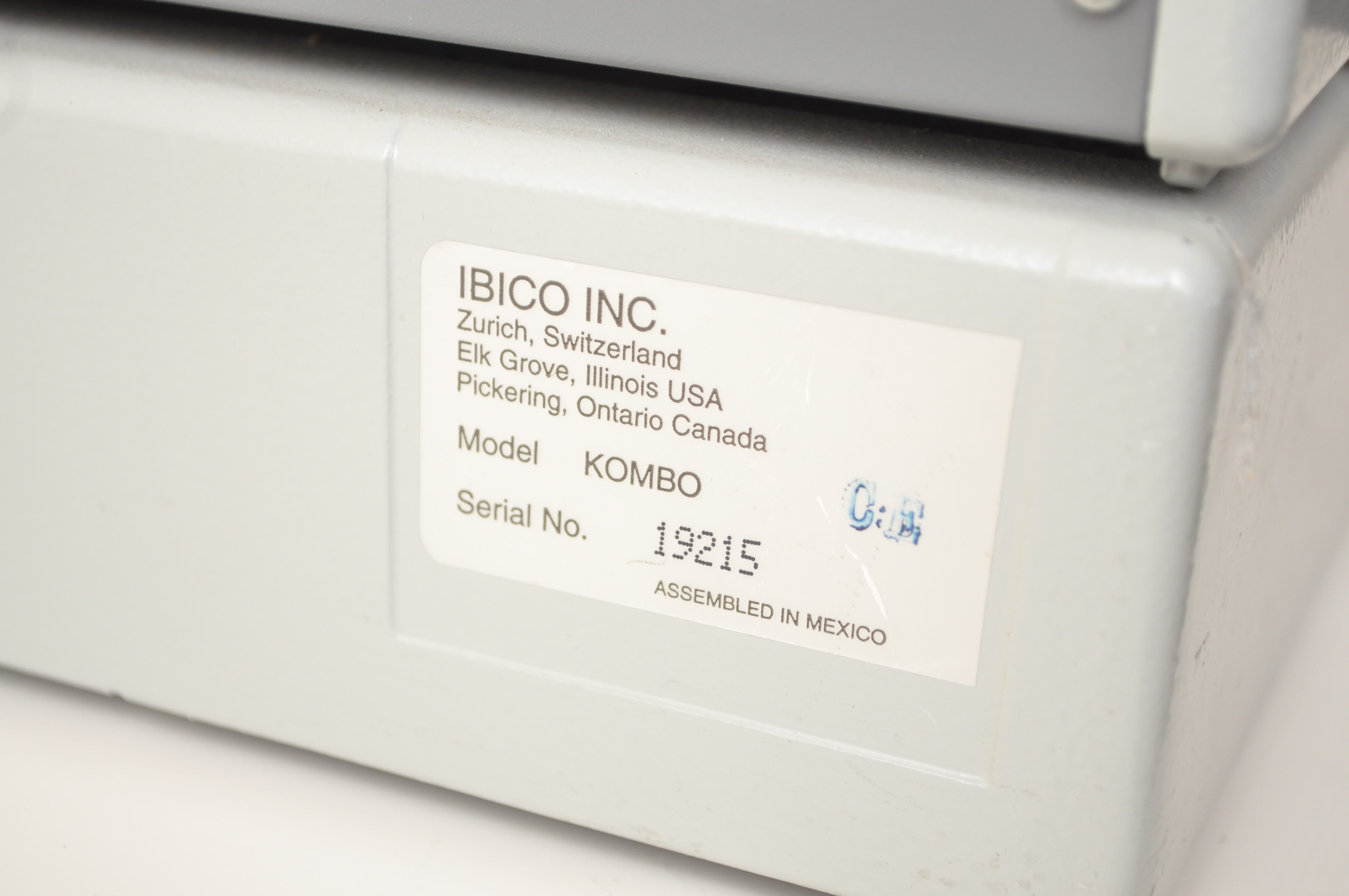 Ibico Kombo Manual Punch and Binding Machine