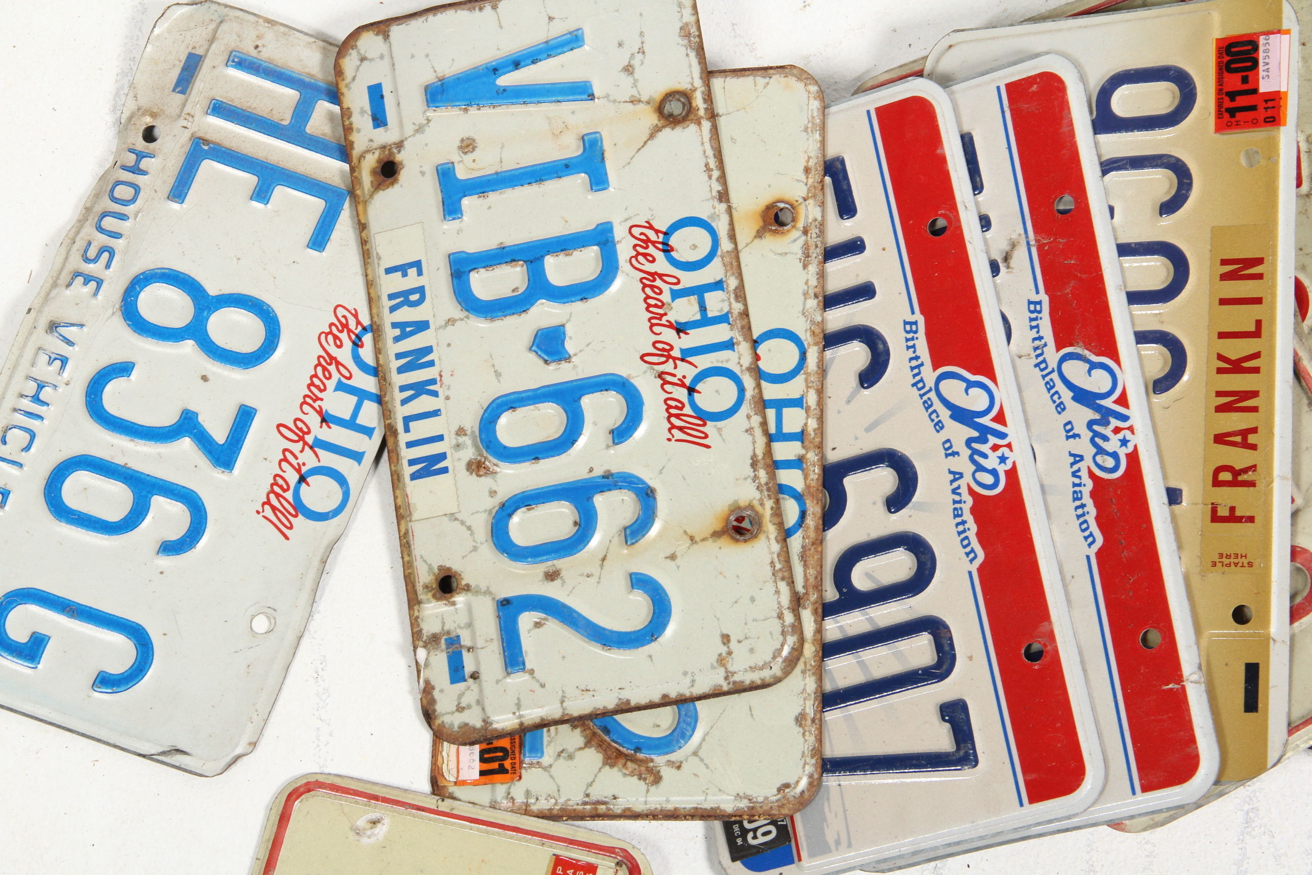 Collection of License Plates