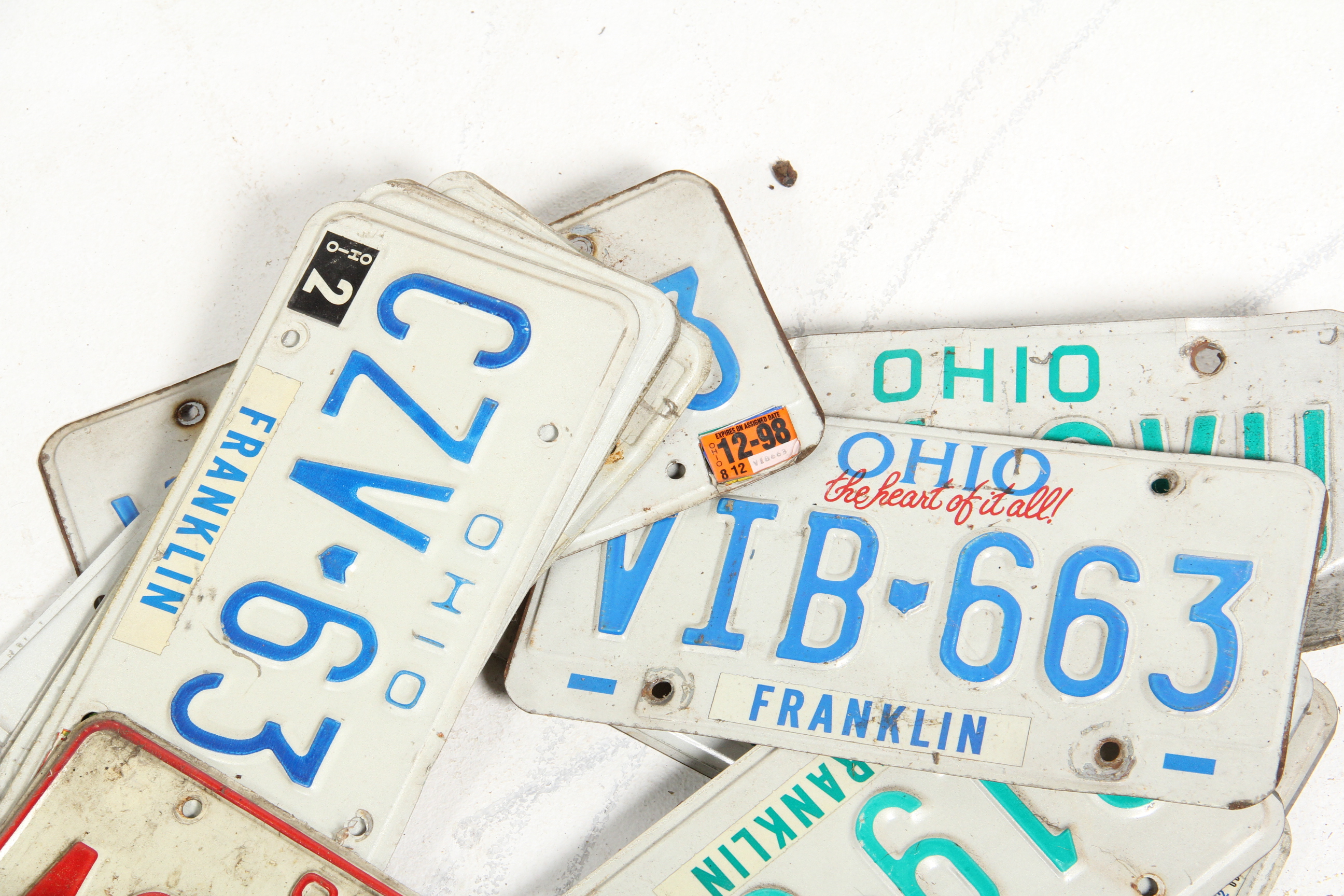 Collection of License Plates