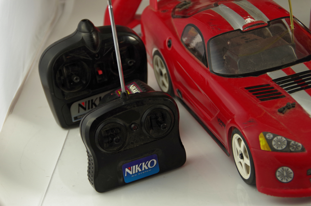 Nikko Radio Controlled Sports Cars and 'Spycam' Hummer Along With Extra Controllers