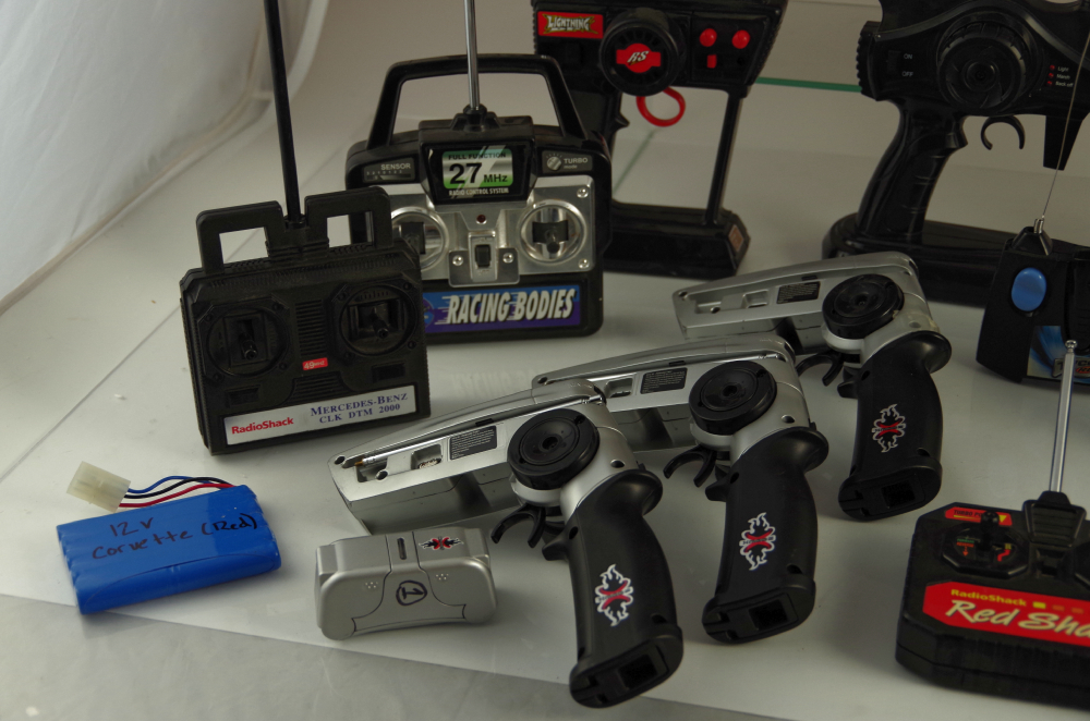 Nikko Radio Controlled Sports Cars and 'Spycam' Hummer Along With Extra Controllers