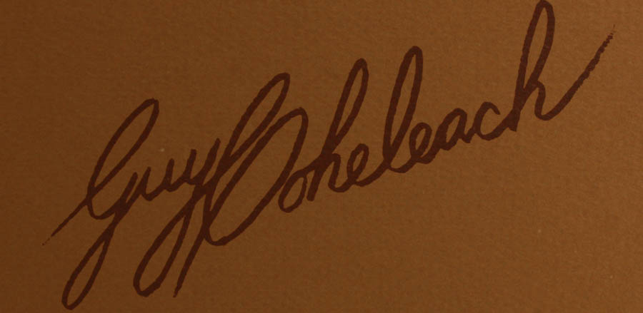 Signed Guy Coheleach "Cardinal" Print