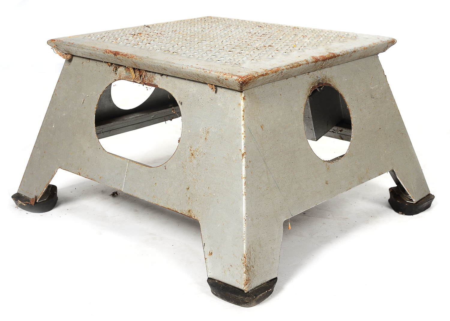 Pair of Vintage Railroad Conductor Step Stools