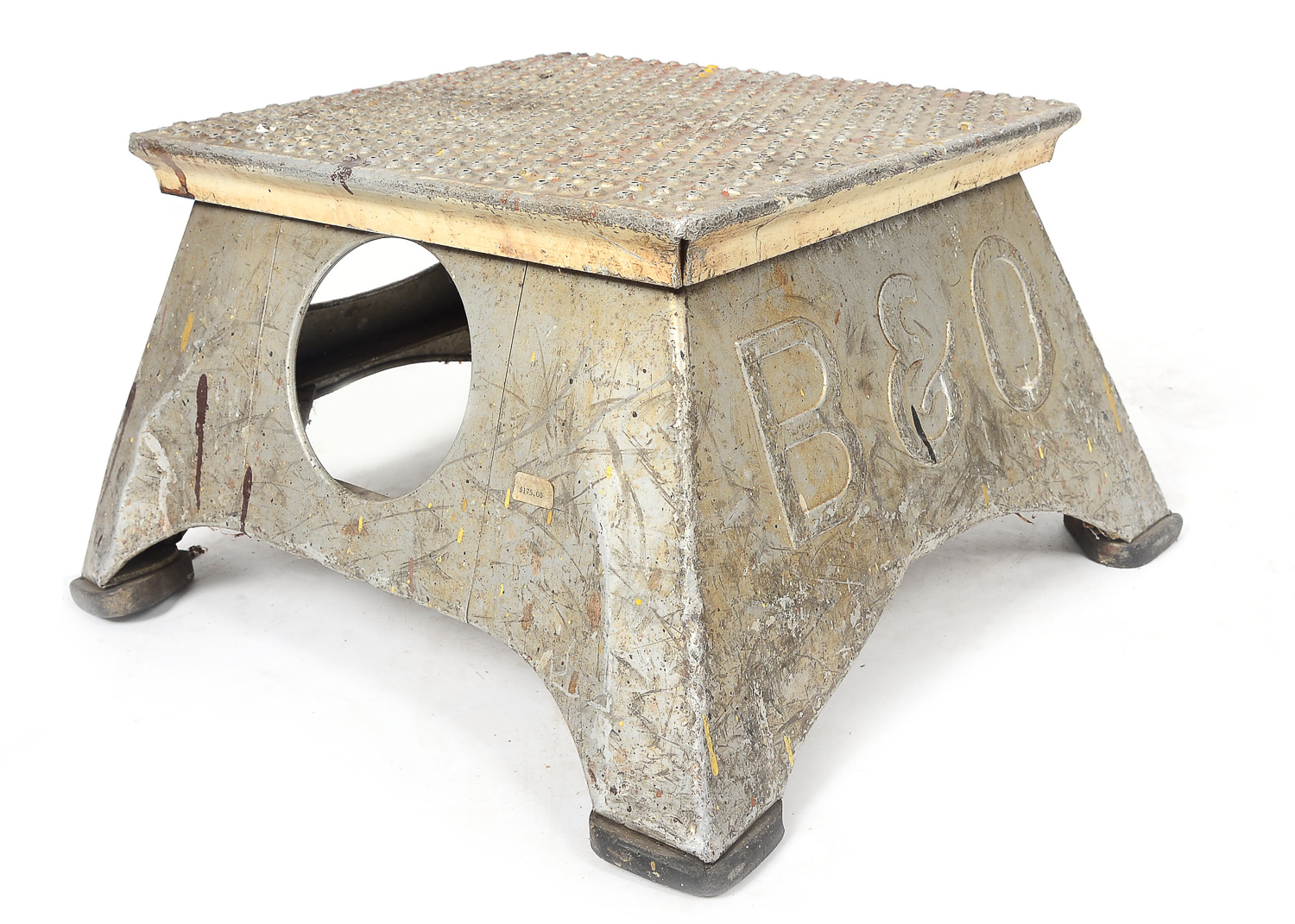 Pair of Vintage Railroad Conductor Step Stools