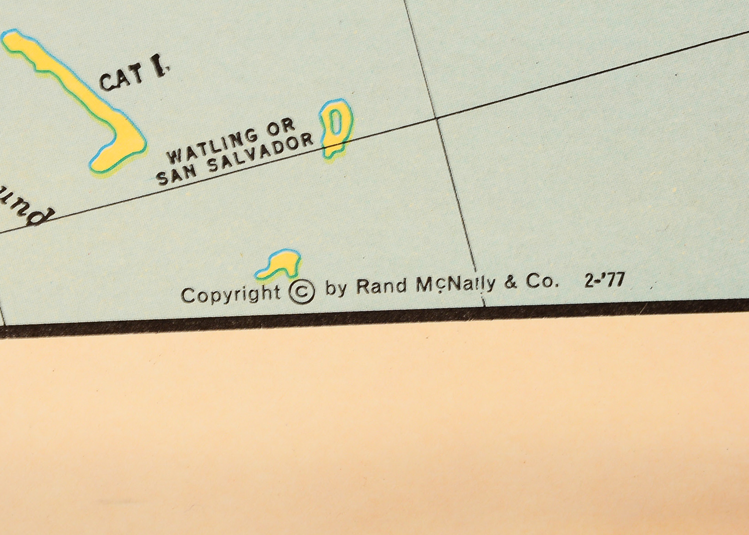 1977 Missouri Pacific Railroad Map