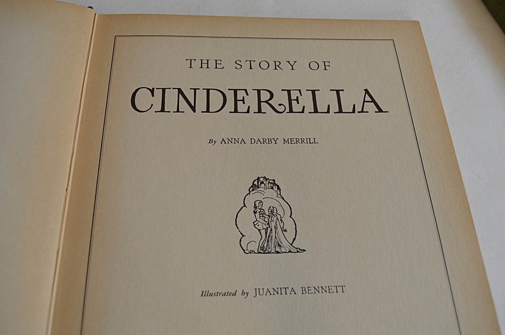 Vintage "The Story of Cinderella" and "Mother Goose"