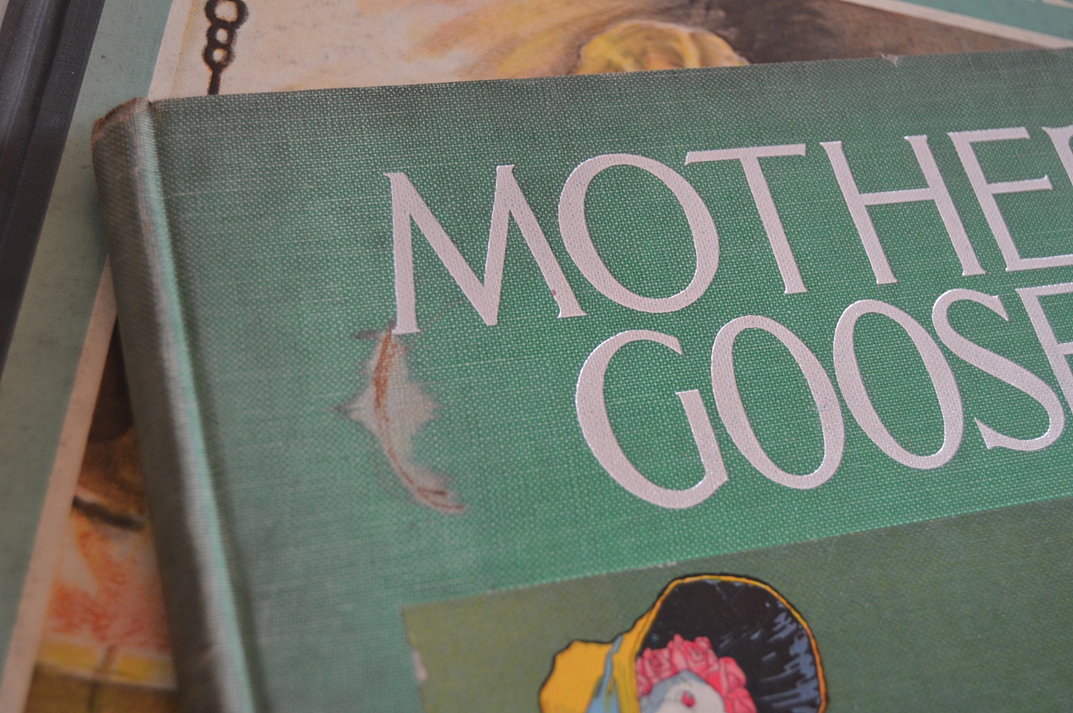 Vintage "The Story of Cinderella" and "Mother Goose"