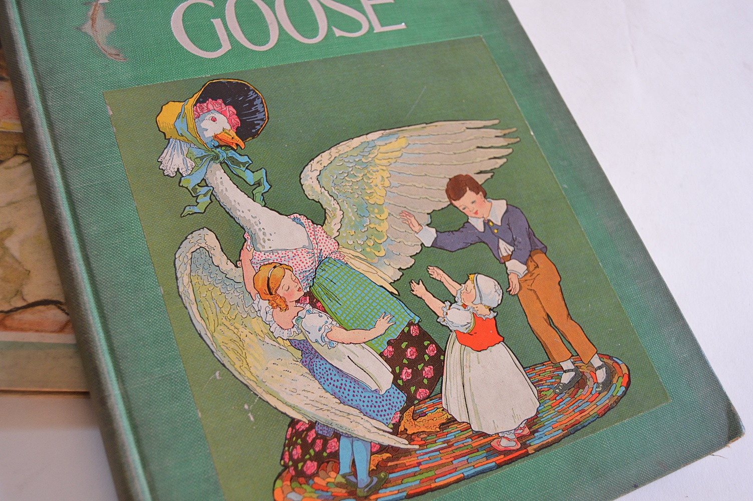 Vintage "The Story of Cinderella" and "Mother Goose"