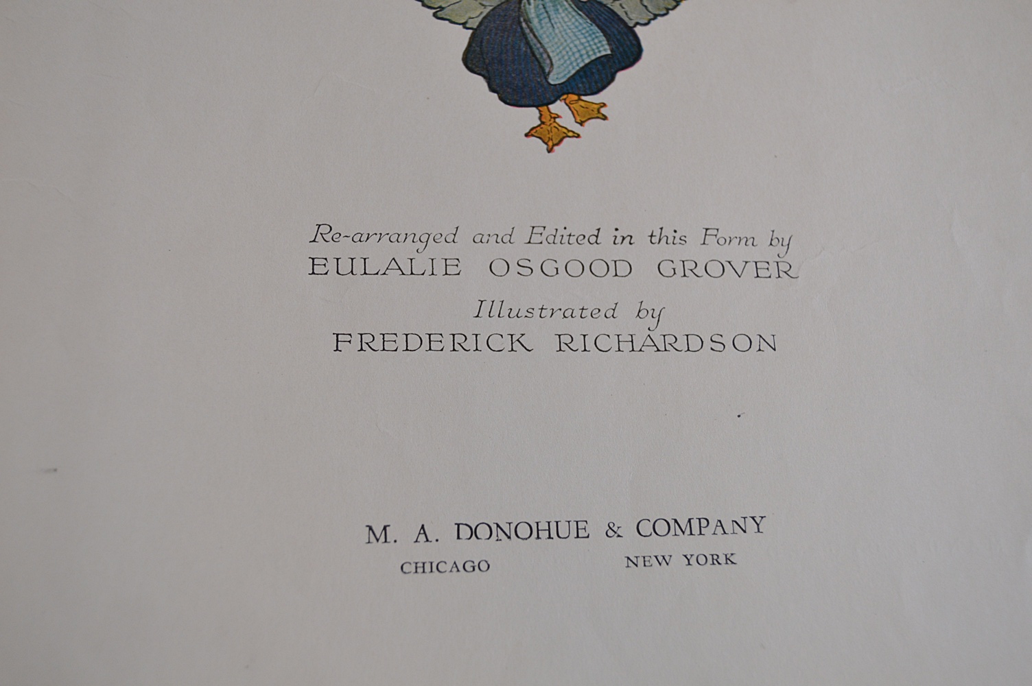 Vintage "The Story of Cinderella" and "Mother Goose"