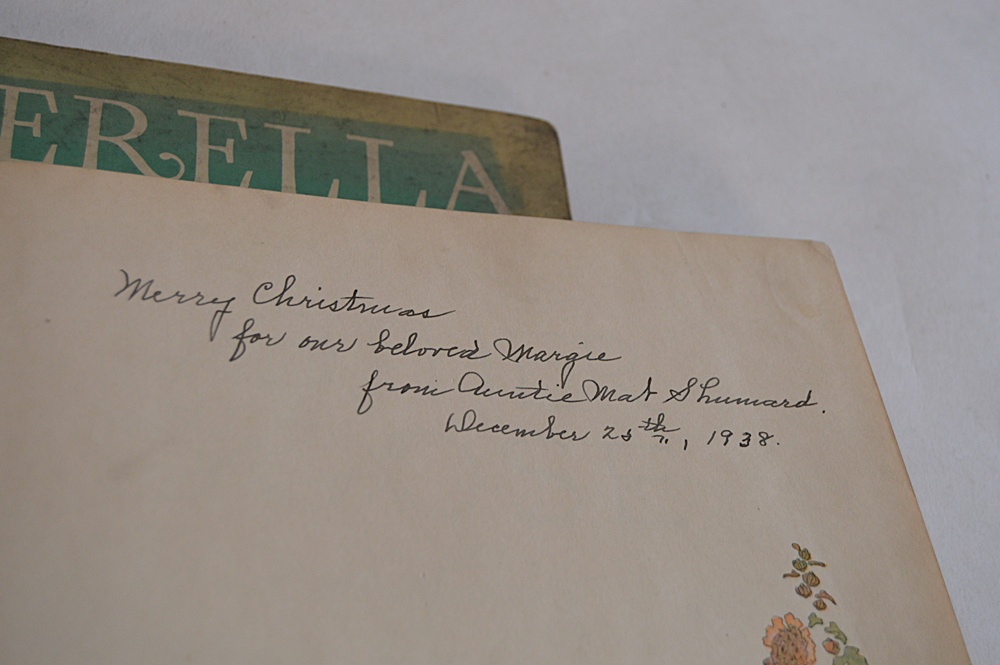 Vintage "The Story of Cinderella" and "Mother Goose"