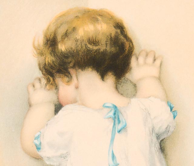 Bessie Pease Gutmann Vintage Print "In Disgrace"