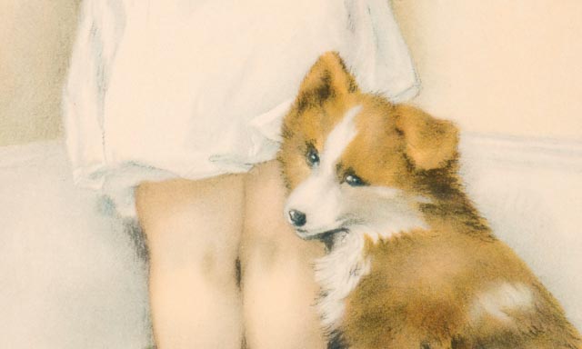 Bessie Pease Gutmann Vintage Print "In Disgrace"