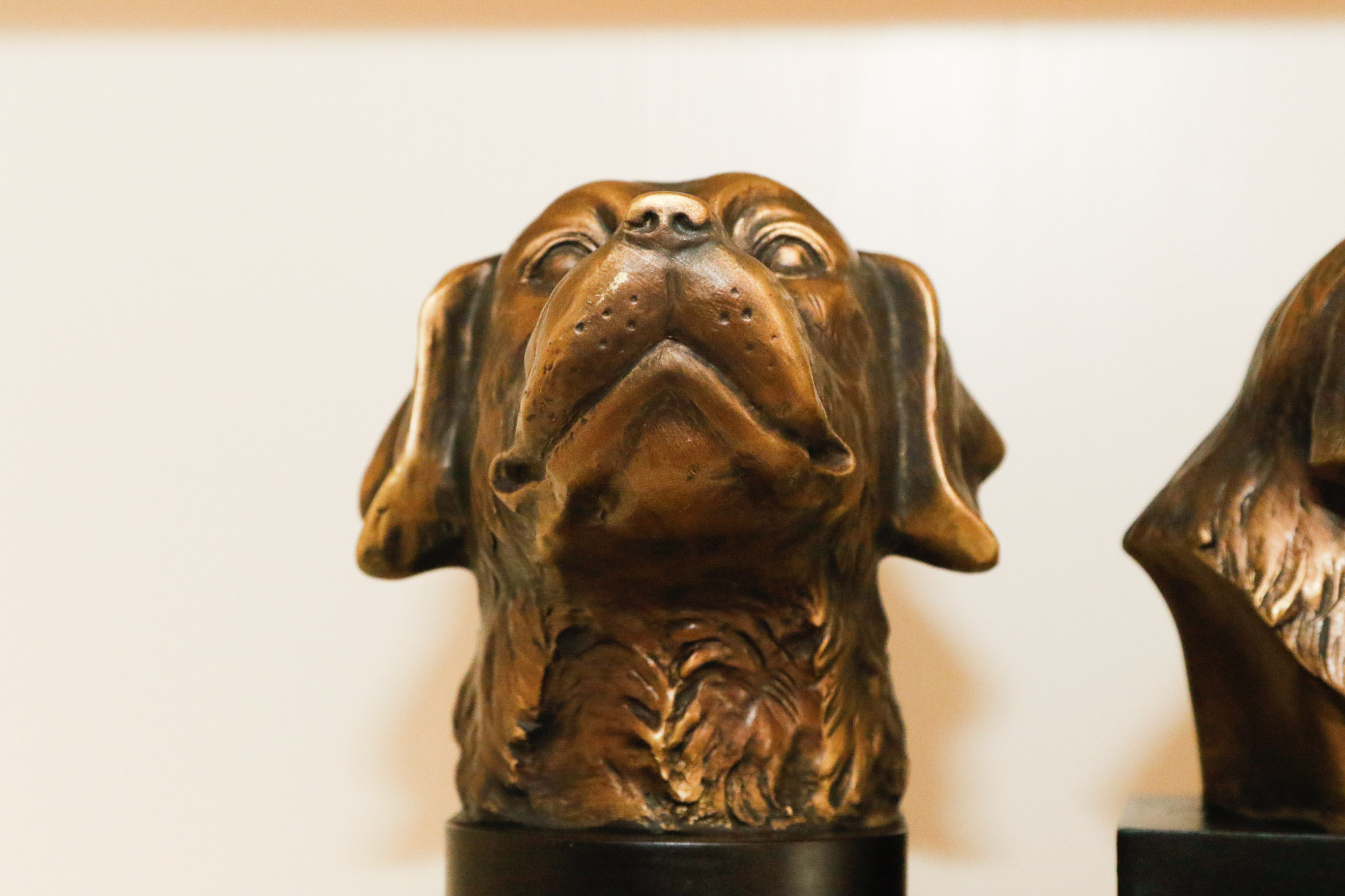 Pair of Labrador Retriever Bookends