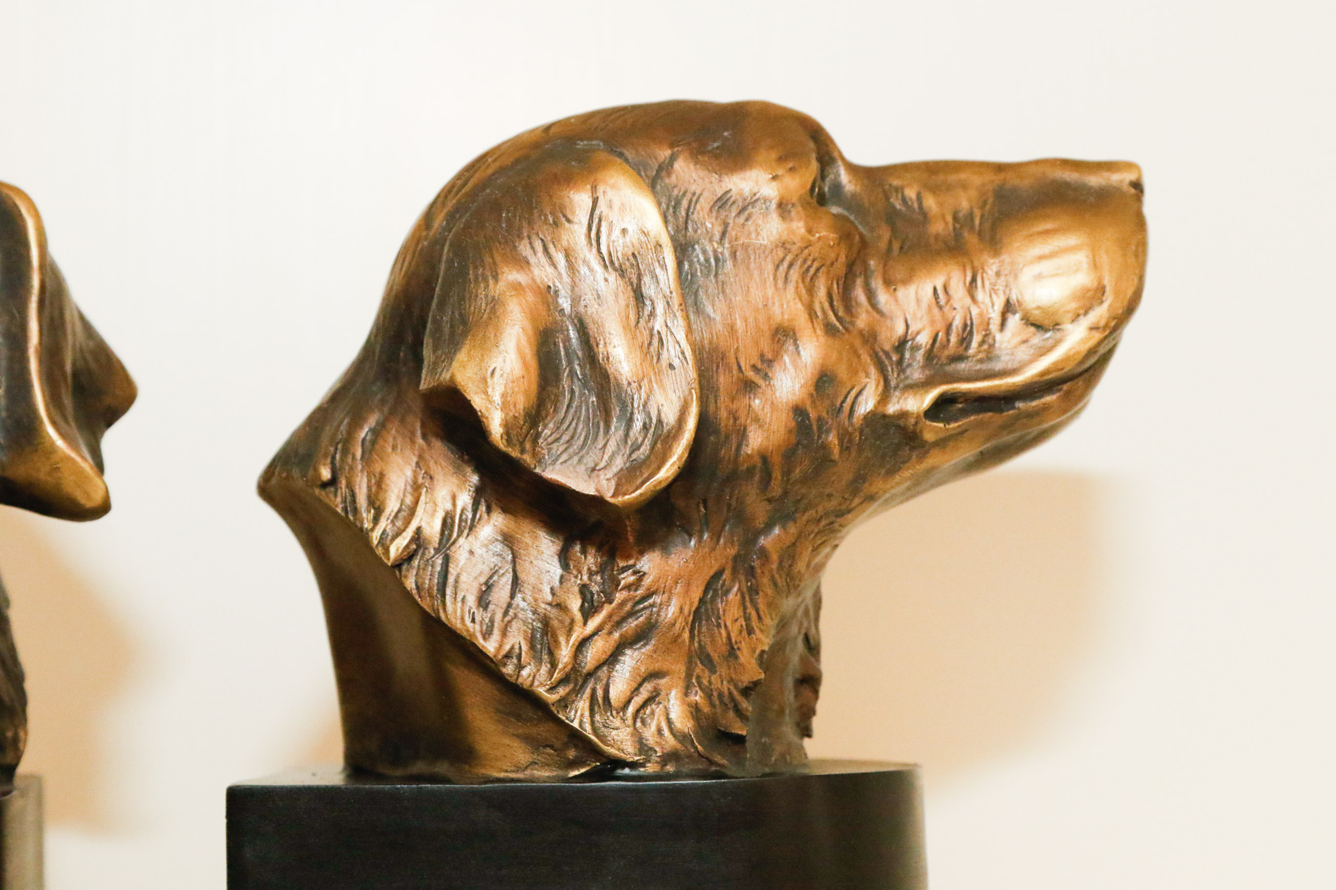 Pair of Labrador Retriever Bookends