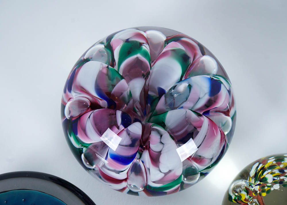 Beautiful Blown Glass Paperweights