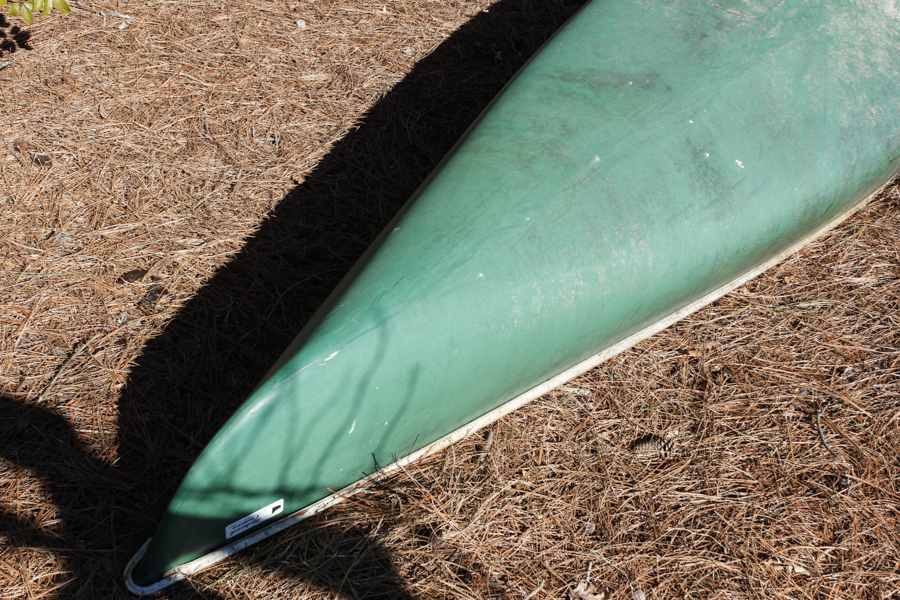 Green Mohawk Canoe