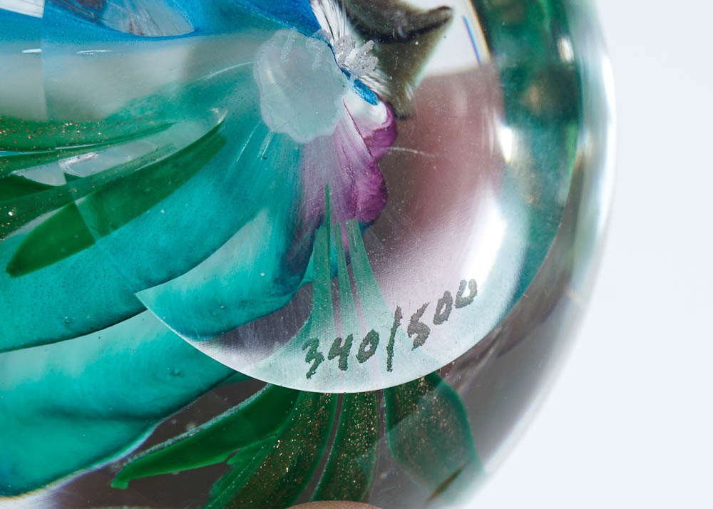 Beautiful Blown Glass Paperweights