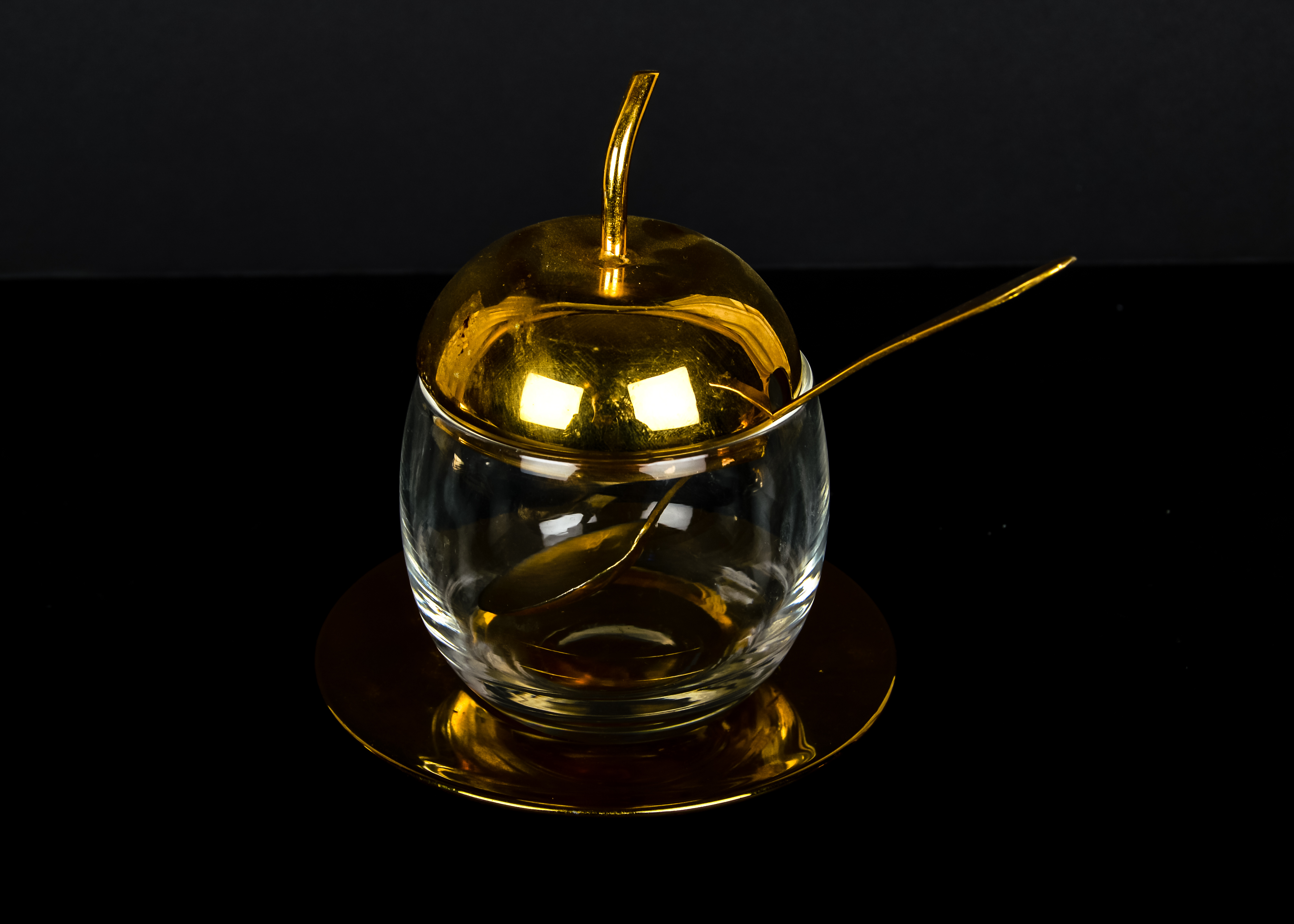 Gold Electroplated Kitchen Accessories