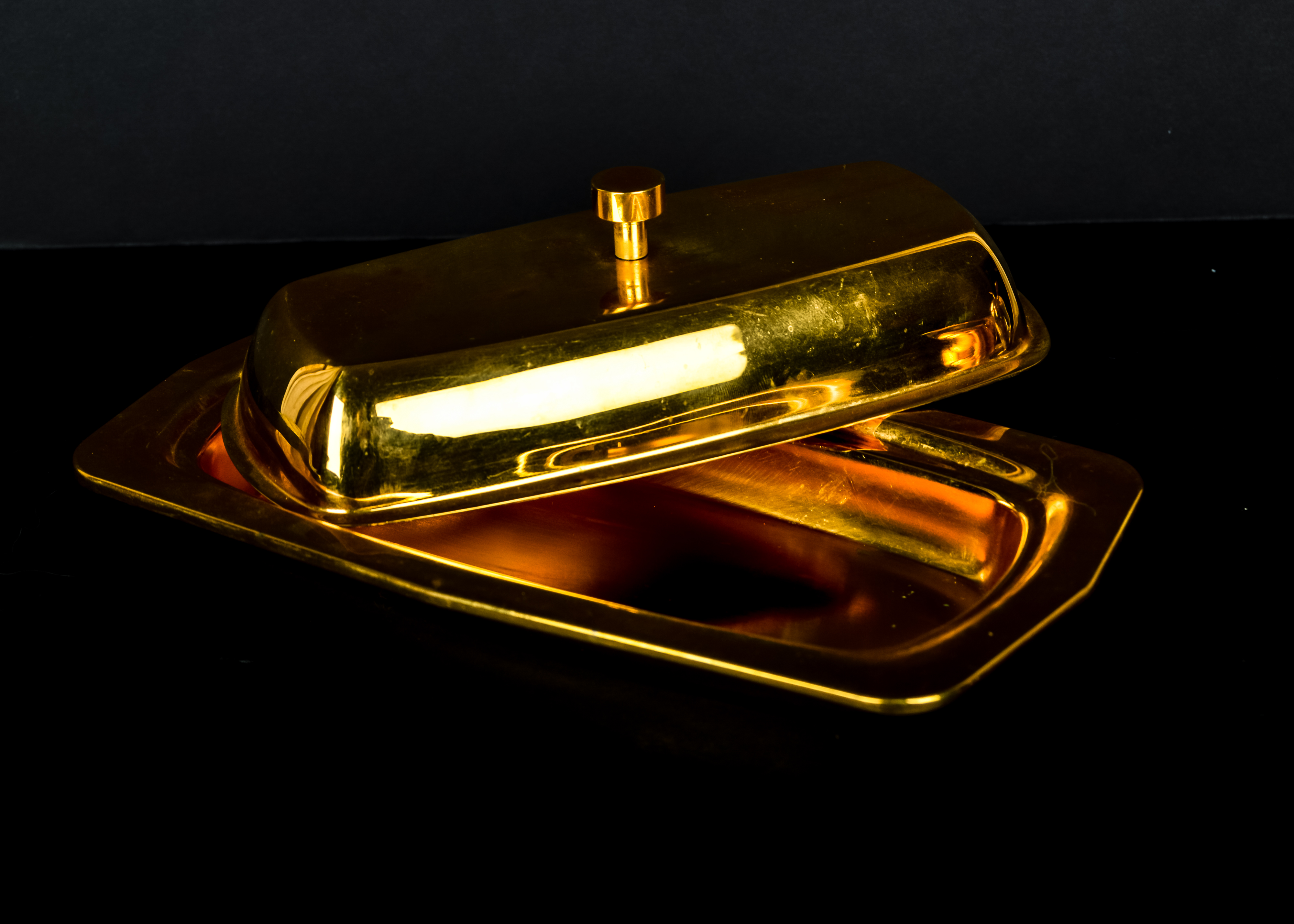 Gold Electroplated Kitchen Accessories