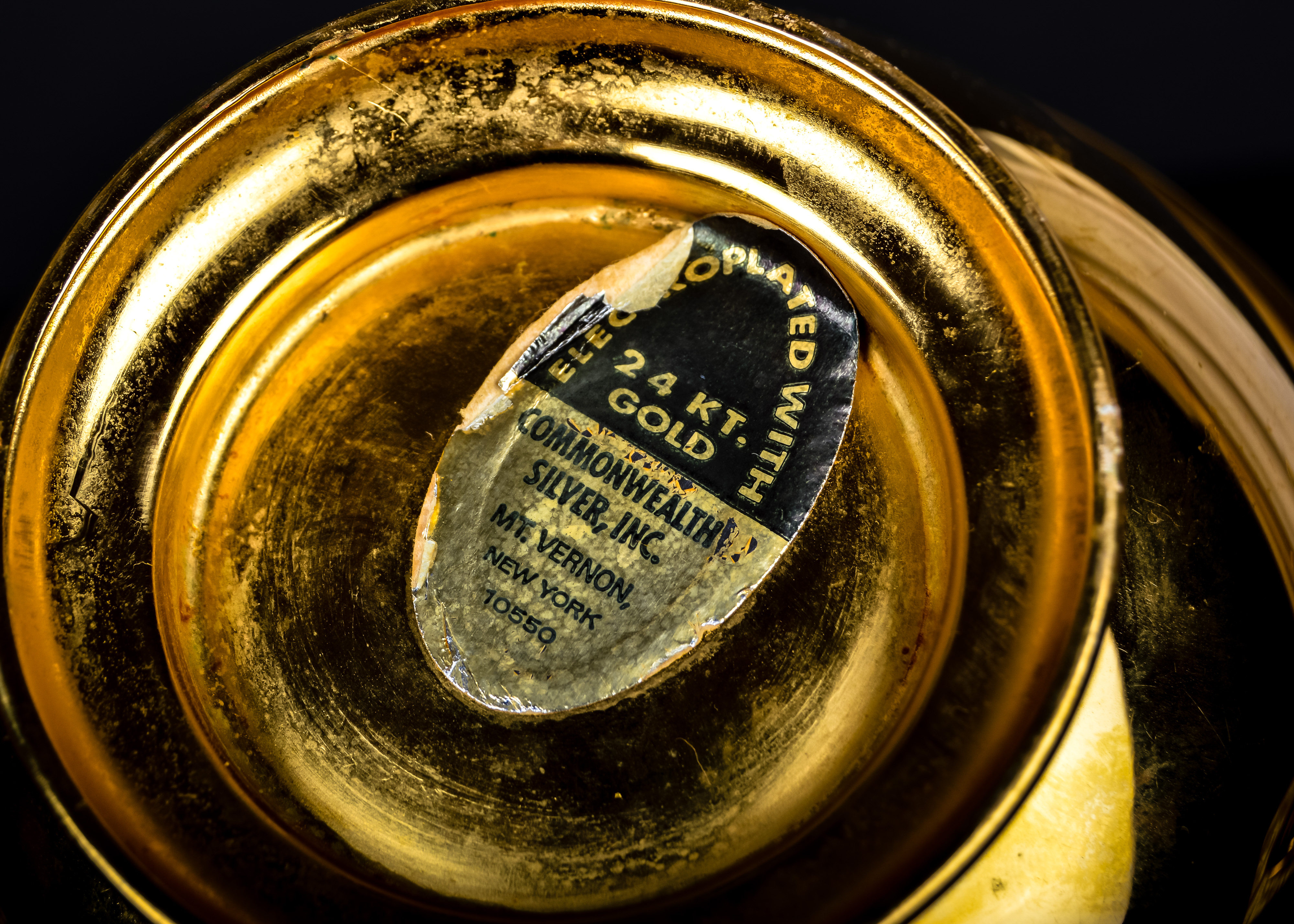 Gold Electroplated Kitchen Accessories