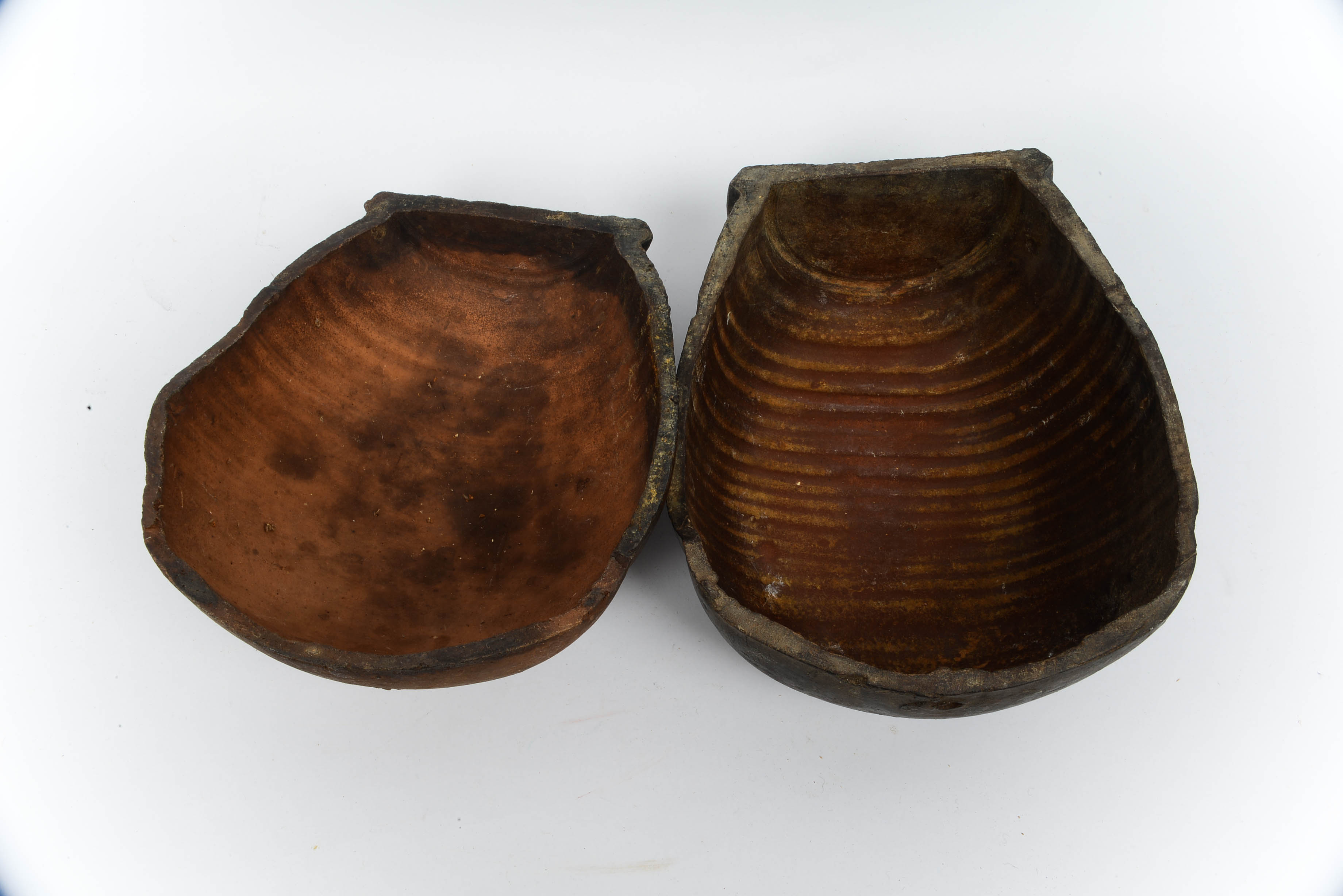 Vintage 1960s Clay Roasting Pot