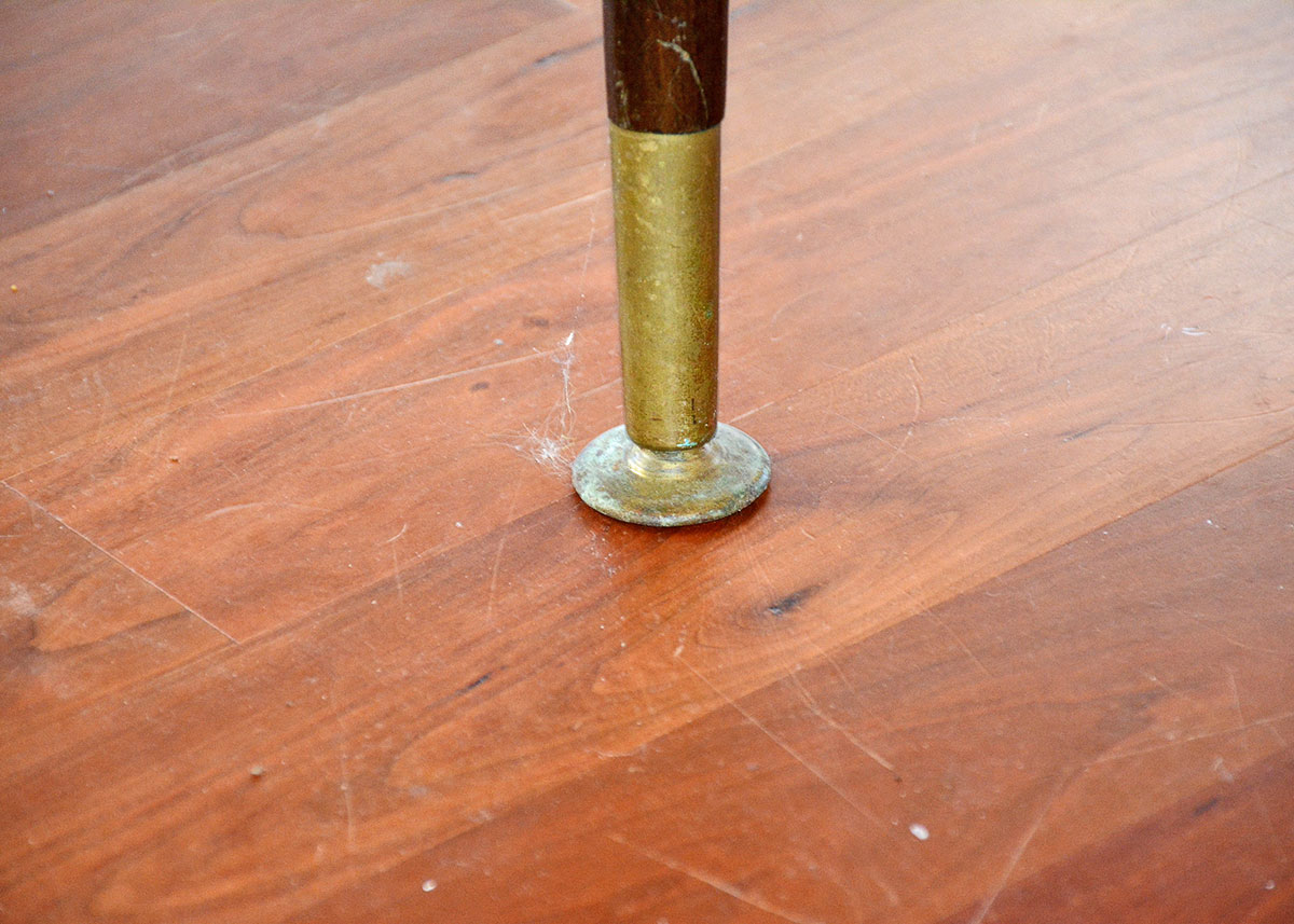 Vintage German Carved 3D Coffee Table