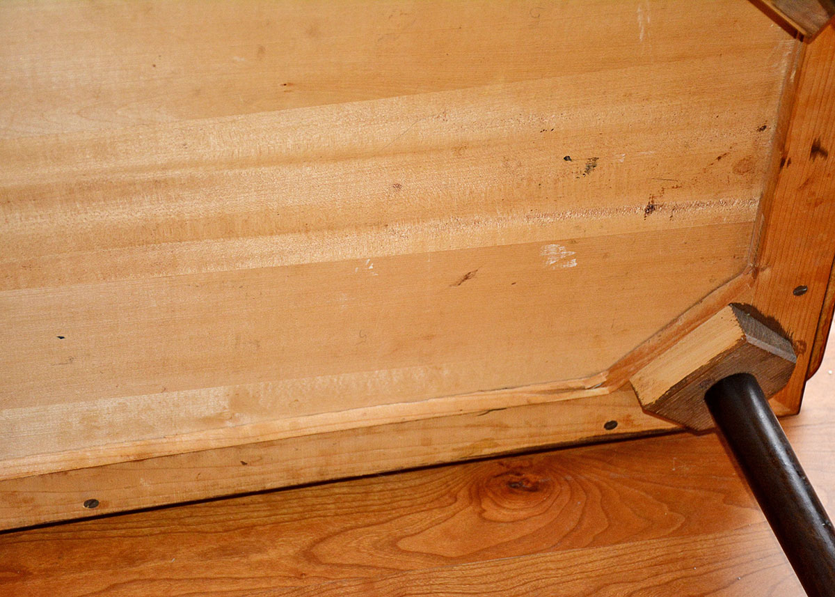 Vintage German Carved 3D Coffee Table