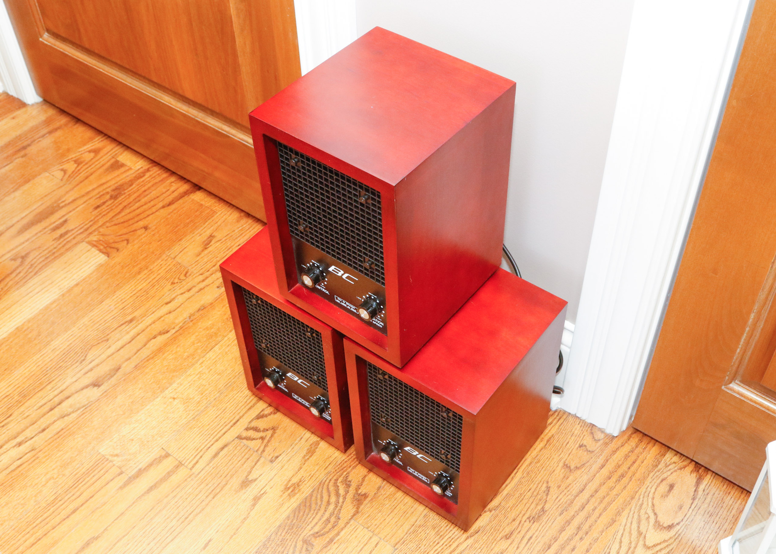 Three BC Ionic Air Purifiers