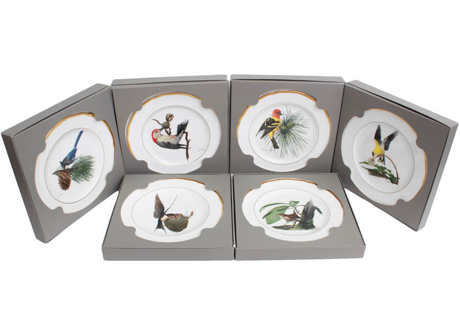 Ray Harm Spode American Songbirds Collector Plates