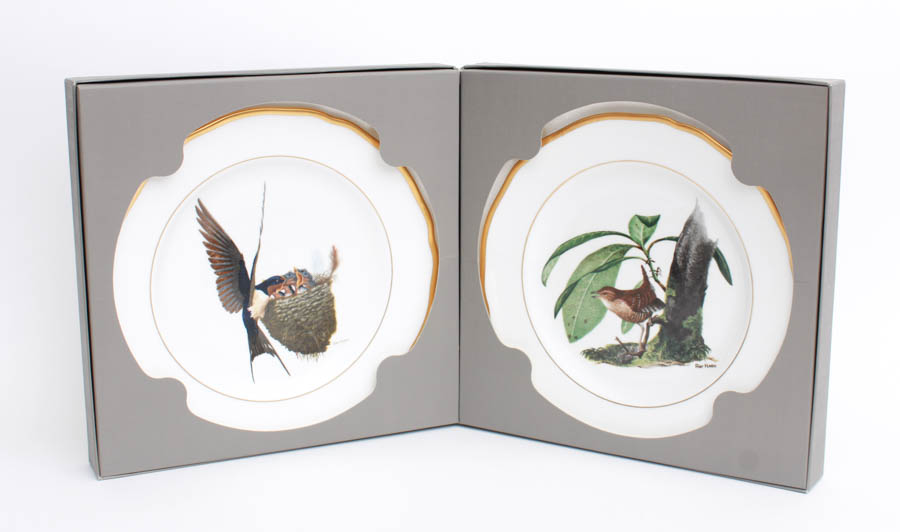 Ray Harm Spode American Songbirds Collector Plates