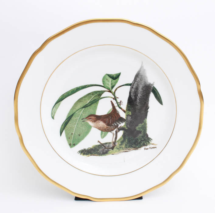 Ray Harm Spode American Songbirds Collector Plates