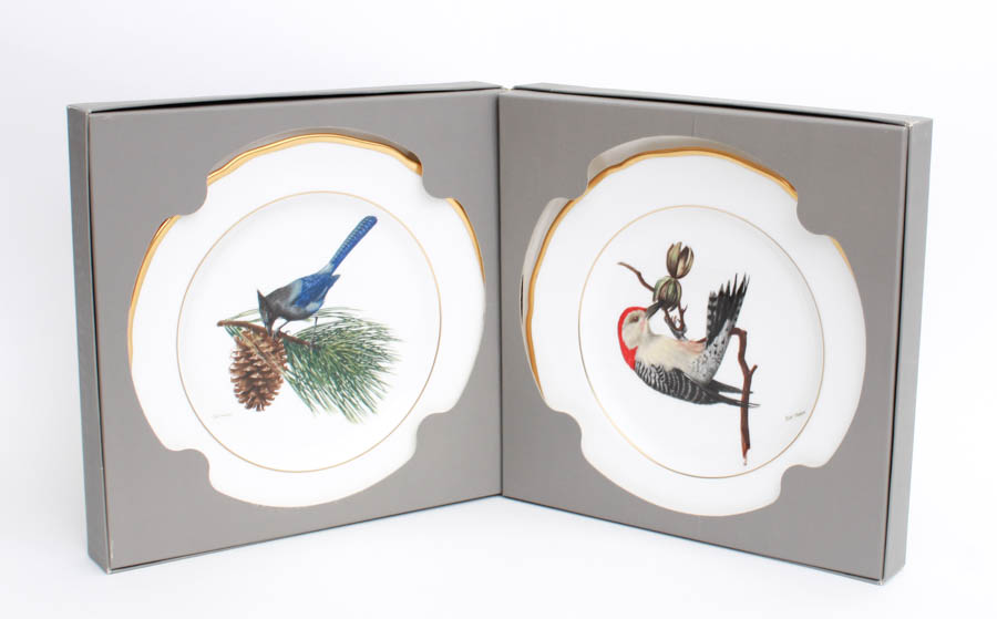 Ray Harm Spode American Songbirds Collector Plates
