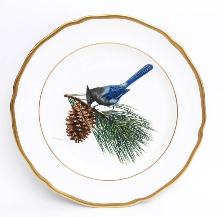 Ray Harm Spode American Songbirds Collector Plates