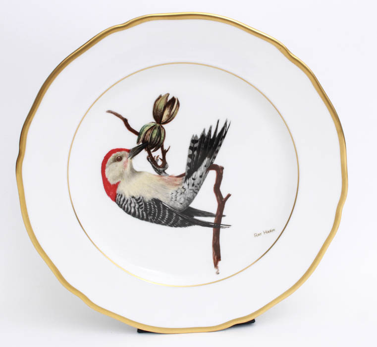Ray Harm Spode American Songbirds Collector Plates