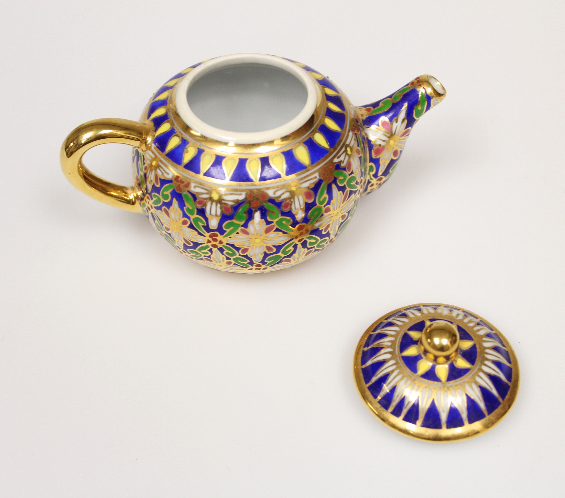 Maitland-Smith Miniature Porcelain Tea Set