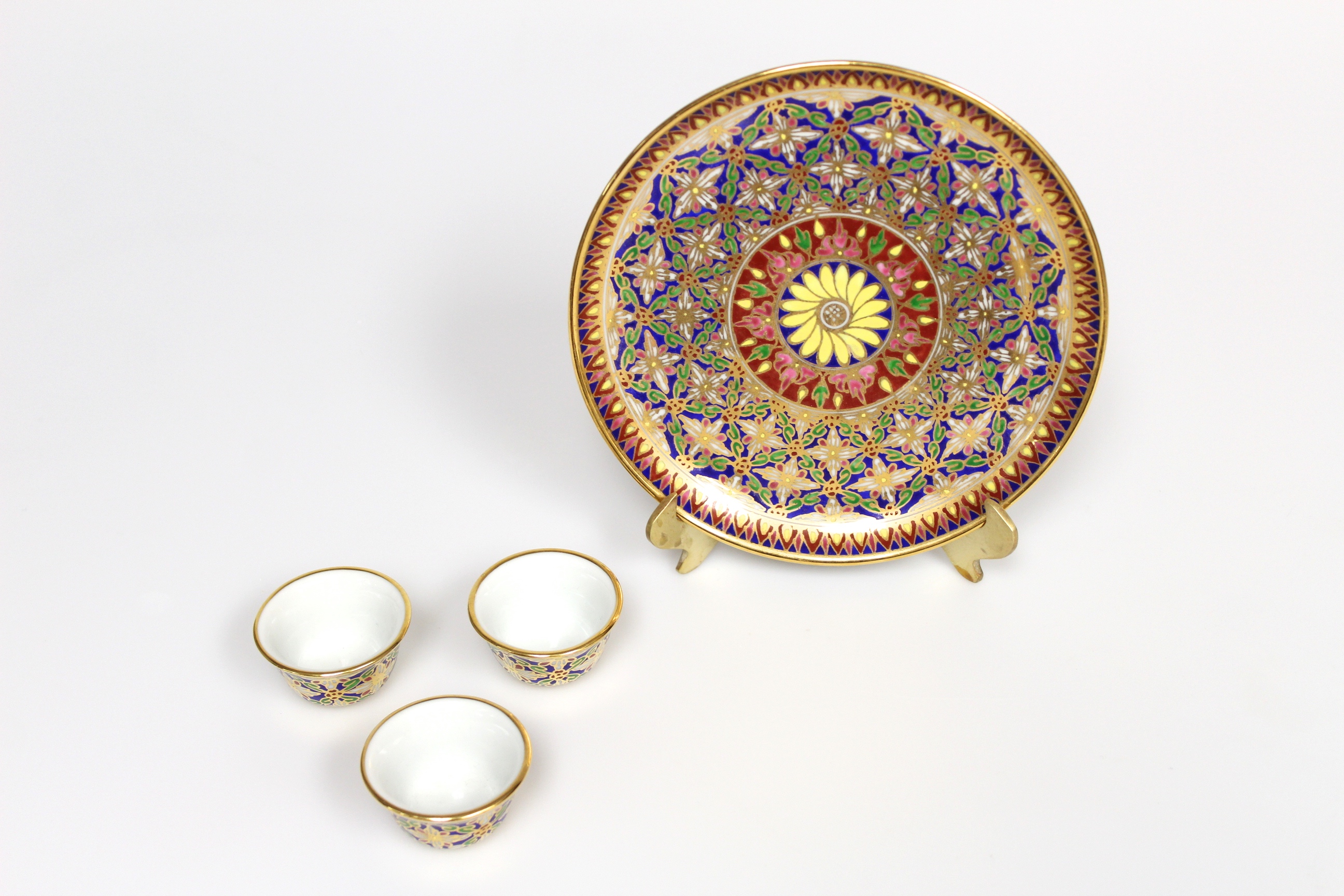 Maitland-Smith Miniature Porcelain Tea Set