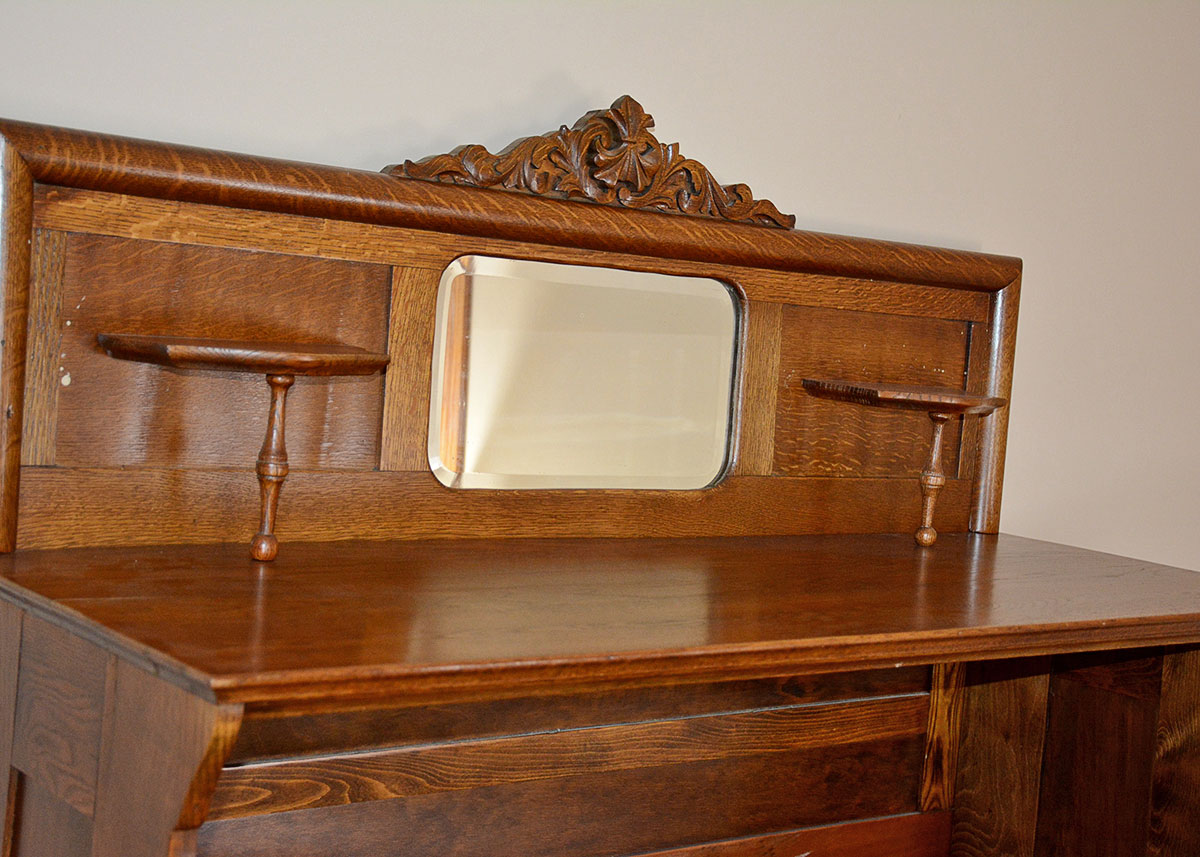 Vintage Oak Murphy Bed