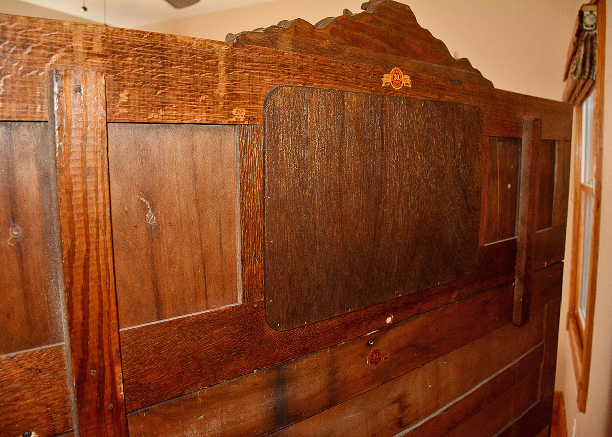 Vintage Oak Murphy Bed