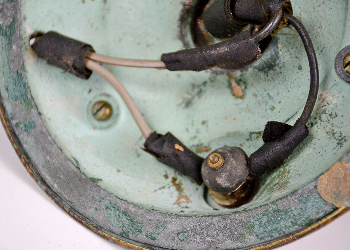 Antique Handel Art Glass Piano Lamp