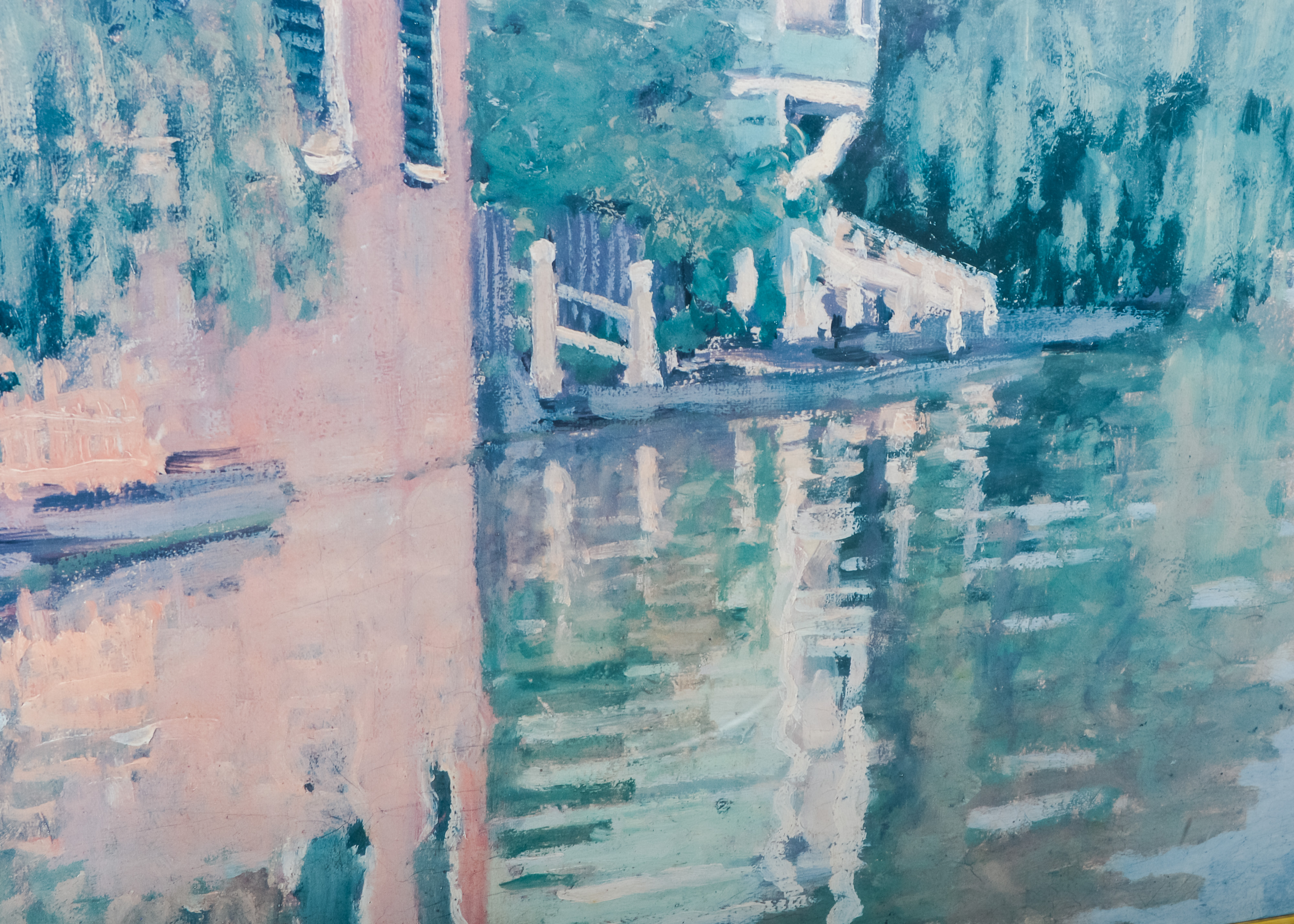 Framed Claude Monet Offset Lithograph