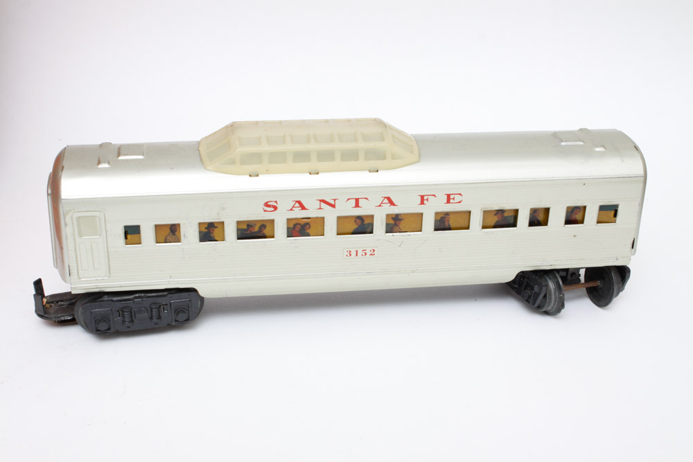 Vintage Marx Model Train Cars and Classic Rail Complete Set